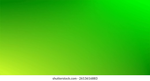 Vibrant Gradient Background Vector  With Shades of Bright Green Transitioning Smoothly