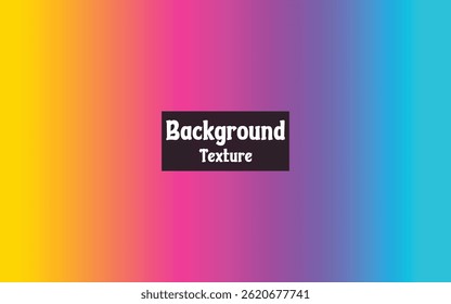 Image vectorielle d'arrière-plan dégradé vibrant avec transition lisse du jaune au rose au bleu. Parfait pour les marques modernes, l'art numérique et les conceptions accrocheuses. Mélange de couleurs clair et harmonieux.