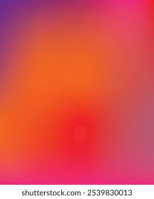 A vibrant gradient blending warm orange and pink hues into cool blue and purple tones, creating a lively transition that feels both energetic and soothing, perfect for sunset-inspired visuals