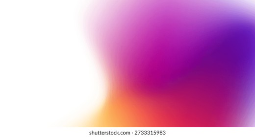 Vibrant Gradient Blur,Glowing Background with Soft Light Blend