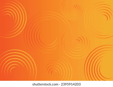 Vibrant Gradient Color Circle Background Design 
