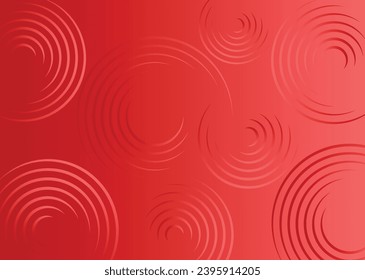Vibrant Gradient Color Circle Background Design 