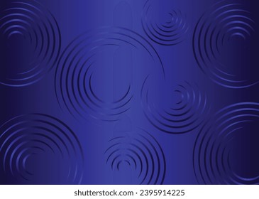 Vibrant Gradient Color Circle Background Design 