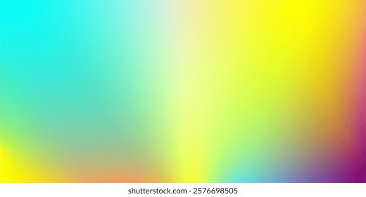 Vibrant Gradient Colorful Background with Pastel and Bold Hues Transition