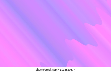 Vibrant gradient. Colorful geometric background. Wavy pattern. Fluid shapes composition. Minimal design. Vector illustration 
