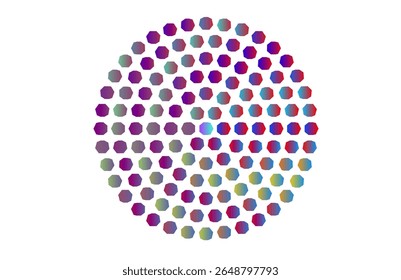 Vibrant Gradient Dot Composition – Futuristic Tech-Inspired Design and for various projects 