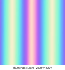 Fondo holográfico de gradiente vibrante. Vector de fondo de gradiente fluido. Carteles de estilo lindo y mínimo con Formas orgánicas coloridas y vibrantes y color líquido.