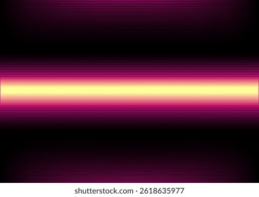 Vibrant Gradient Lines Retro Wave Background
