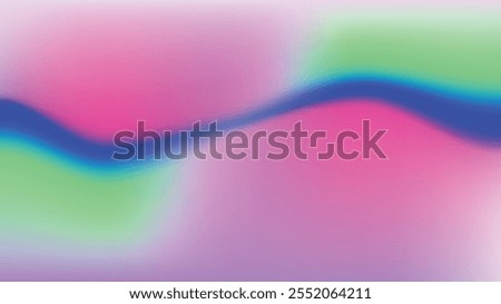 Vibrant Gradient Mesh: A Playful Fusion of Pink, Green, and Blue