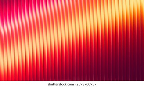 Vibrant gradient pattern with radiant fusion of warm and cool beauty intense colors. Minimalistic futuristic abstract background full of energy perfect for creative digital design. Vector illustration