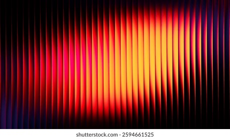 Vibrant gradient pattern with radiant fusion of warm and cool beauty intense colors. Minimalistic futuristic abstract background full of energy perfect for creative digital design. Vector illustration