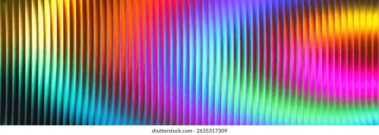 Vibrant gradient pattern with radiant fusion of warm and cool beauty intense colors. Minimalistic futuristic abstract background full of energy perfect for creative digital design. Vector illustration