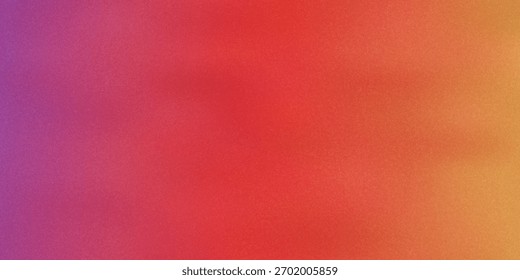Vibrant Gradient Texture with Purple, Red, and Orange Hues, Abstract Grainy Background for Modern and Creative Digital Art