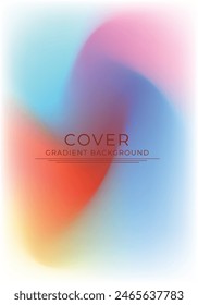 Vibrant Gradient Vector Background Covers