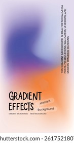 Vibrant gradient wallpaper with abstract background with soft light background