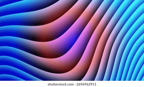 Vibrant gradient waves create a mesmerizing abstract background perfect for adding depth and color to any design