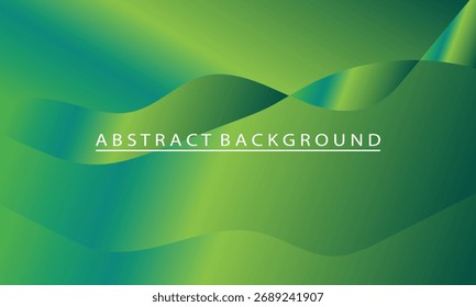 Vibrant Gradient Waves Forming an Abstract Background Design