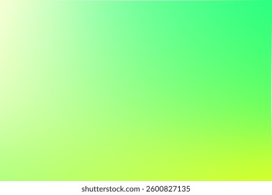 Vibrant Gradient of Yellow to Green Transitioning Colors - Abstract Background