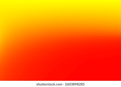 Vibrant Gradient in Yellow and Orange With Smooth Transitional Design