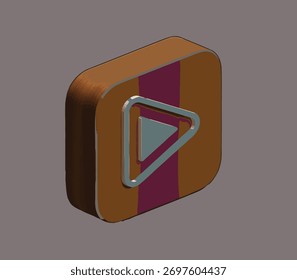 Un Diseño gráfico vibrante con un objeto central con una presentación limpia y aislada sobre un fondo transparente.