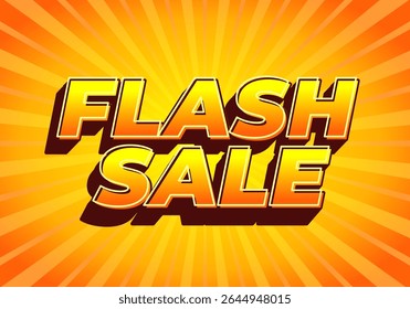 A vibrant graphic featuring bold text that reads FLASH SALE against a bright yellow and orange sunburst background, conveying urgency and excitement
