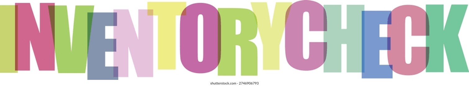 A vibrant graphic featuring the words 