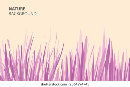 Vibrant Grass Blades background tempale nature's simplicity