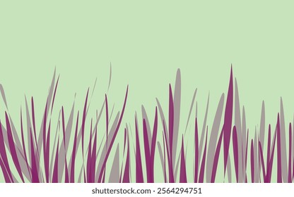 Vibrant Grass Blades background tempale nature's simplicity