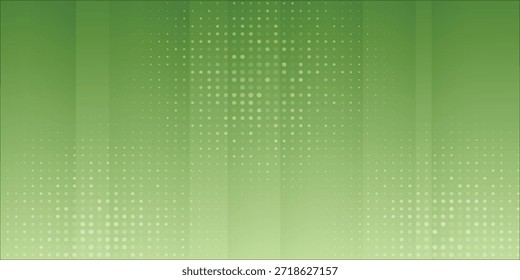 Fondo Abstractas verde vibrante con patrón punteado, rayos de luz y rayas sutiles eps10