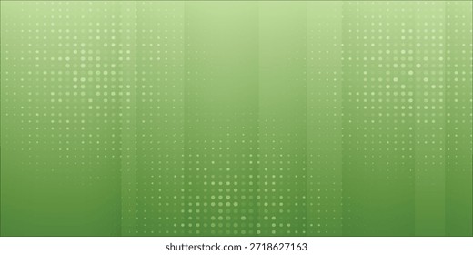 Fondo Abstractas Verde Vibrante Con Patrón De Puntos, Rayas Ligeras Y Rayas Sutiles