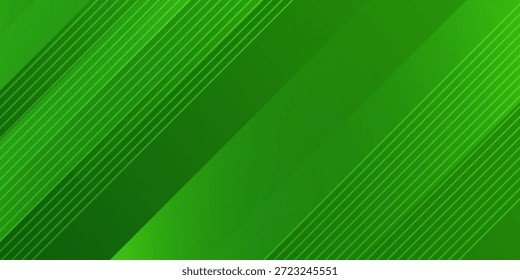 Lebendige grüne abstrakte diagonale Streifen Hintergrund für Technologie-und Design-Projekte
