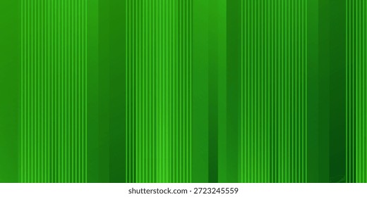 Plano de fundo de listras diagonais abstratas verdes vibrantes para projetos de tecnologia e design ilustração de plano de fundo abstrata de design moderno eps10