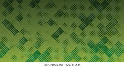 Fondo Abstractas verde vibrante del patrón del semitono para el diseño, el stock, y los proyectos creativos