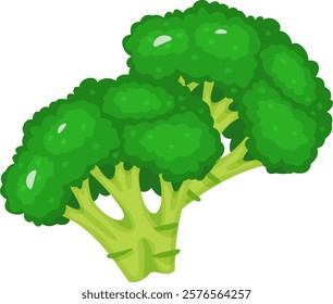 Vibrant green broccoli florets with detailed texture, showcasing their fresh and healthy appearance. Ideal for promoting healthy eating, vegetarian diets, and organic food concepts