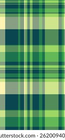 Vibrant green and cream plaid pattern.  Perfect for textile design, fashion, and website backgrounds.  This seamless texture evokes a feeling of freshness and nature.