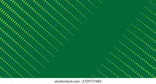 Fundo de padrão de meio-tom diagonal verde vibrante