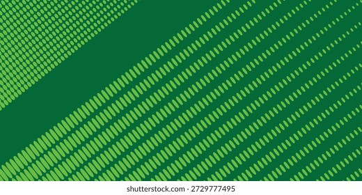 Fundo de padrão de meio-tom diagonal verde vibrante