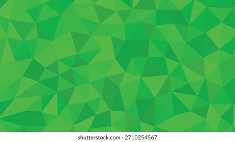 Fondo geométrico verde vibrante del polígono con estilo moderno de los Elementos de diseño