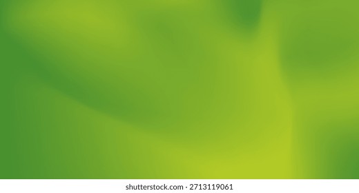 Fondo verde vibrante del degradado con la luz suave para el diseño moderno y la marca