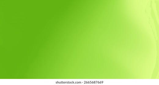 Vibrant Green Gradient Background, Transitioning From Light To Dark Tones. Greenlight Gradient Background. 2D Simple artistic for you