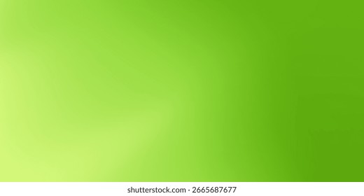 Fundo De Gradiente Verde Vibrante, Transição De Tons Claros Para Escuros. Plano de Fundo de Gradiente de Luz Verde. 2D Artístico simples.