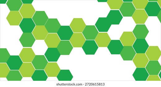 Vibrant Green Hexagon Honeycomb Pattern for Modern Geometric Design and Background Use,art,abstract,modern