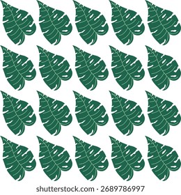 Una hoja verde vibrante con venas atrevidas, exudando frescura y tranquilidad. Perfecto para diseños que evocan un ambiente natural, tranquilo y refrescante.