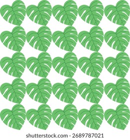 Una hoja verde vibrante con venas atrevidas, exudando frescura y tranquilidad. Perfecto para diseños que evocan un ambiente natural, tranquilo y refrescante.