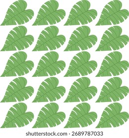 Una hoja verde vibrante con venas atrevidas, exudando frescura y tranquilidad. Perfecto para diseños que evocan un ambiente natural, tranquilo y refrescante.