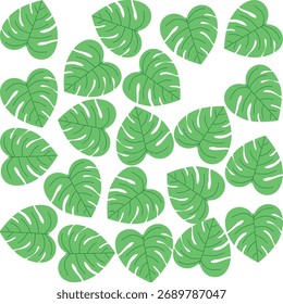Una hoja verde vibrante con venas atrevidas, exudando frescura y tranquilidad. Perfecto para diseños que evocan un ambiente natural, tranquilo y refrescante.