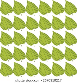 Una hoja verde vibrante con venas atrevidas, exudando frescura y tranquilidad. Perfecto para diseños que evocan un ambiente natural, tranquilo y refrescante.