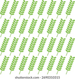 Una hoja verde vibrante con venas atrevidas, exudando frescura y tranquilidad. Perfecto para diseños que evocan un ambiente natural, tranquilo y refrescante.