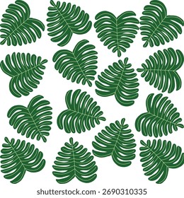 Una hoja verde vibrante con venas atrevidas, exudando frescura y tranquilidad. Perfecto para diseños que evocan un ambiente natural, tranquilo y refrescante.