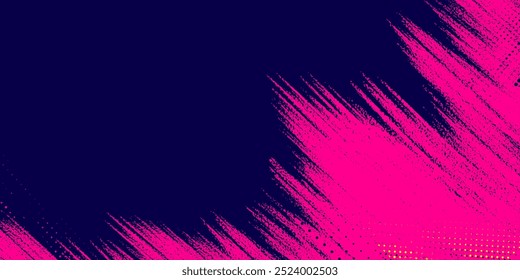 Vibrant grunge brush stroke abstract background. Abstract dirty grunge texture banner design